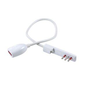 Prolunga Elettrica 16A 3mt 3x1 con Spina FLAT e Presa 16A
